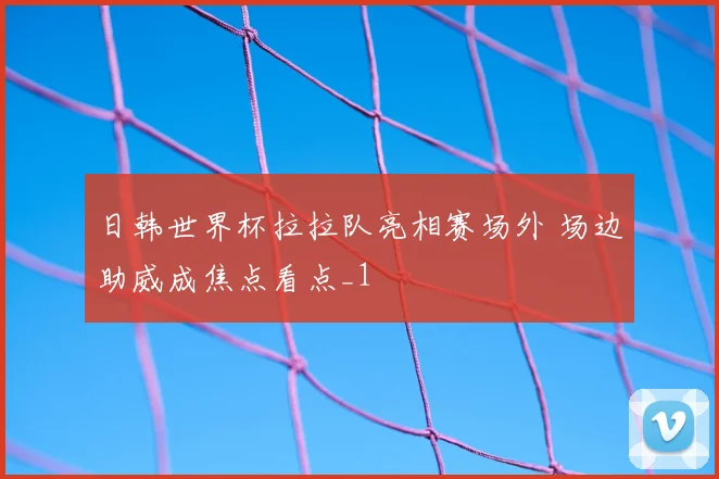 日韩世界杯拉拉队亮相赛场外 场边助威成焦点看点_1